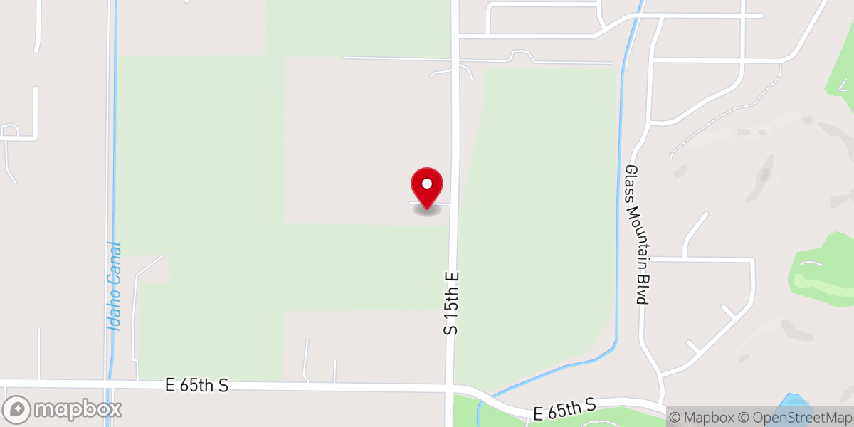 Map showing location of Falls Baptist Church