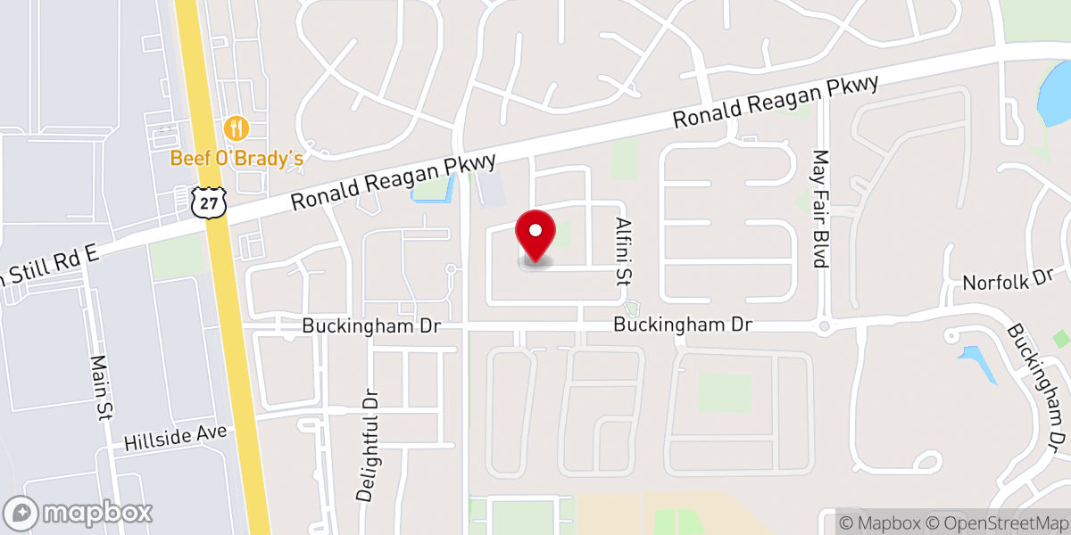 Map showing location of Wellsprings Overflowing Ministries Inc