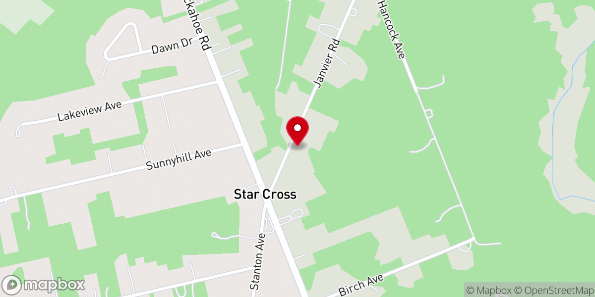 Map showing location of Cornerstone Ministries of South Jersey Inc