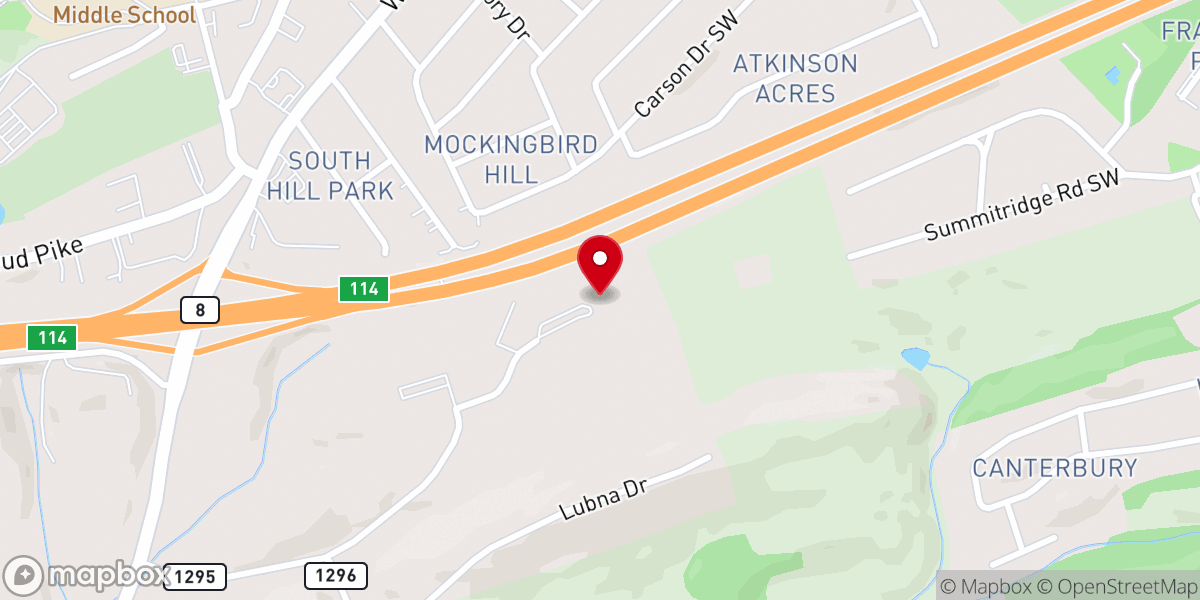 Map showing location of TheBridge Foursquare Church