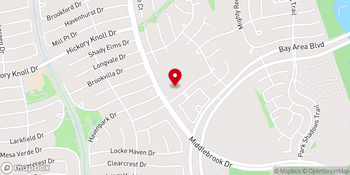 Map showing location of University Baptist Church