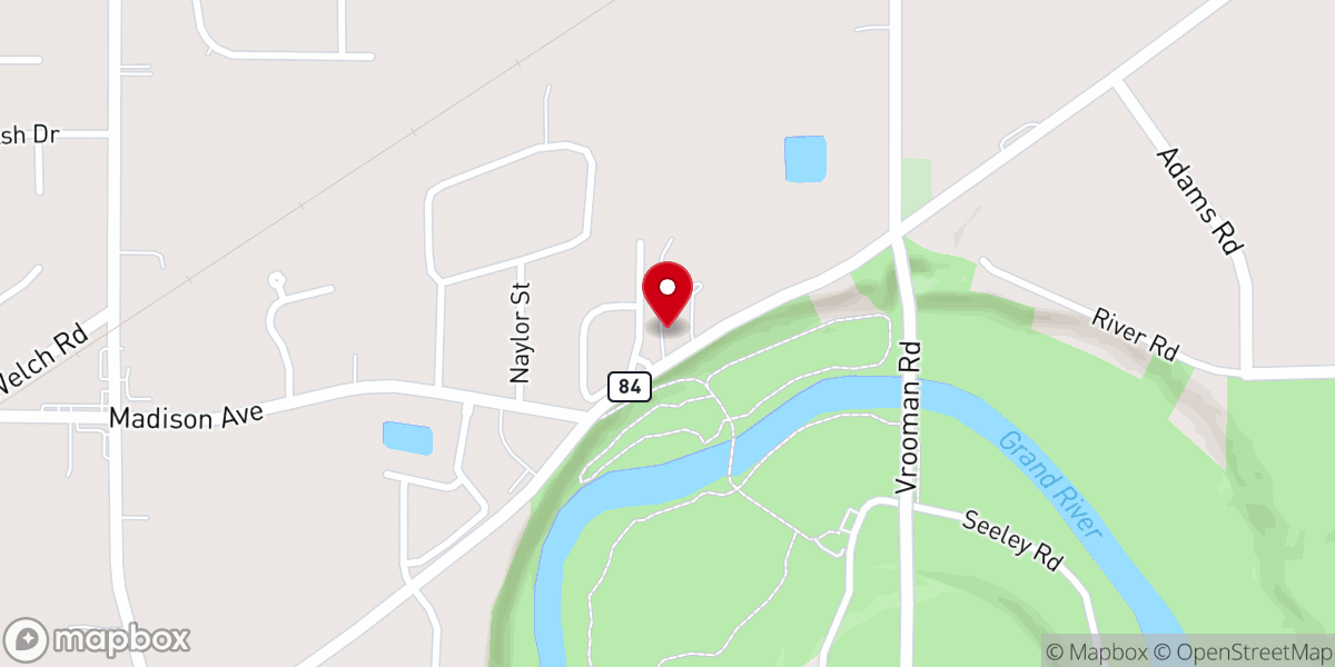 Map showing location of Church of Jesus Christ