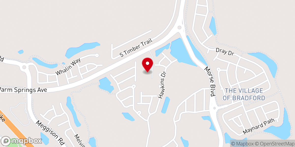 Map showing location of Better Life Church