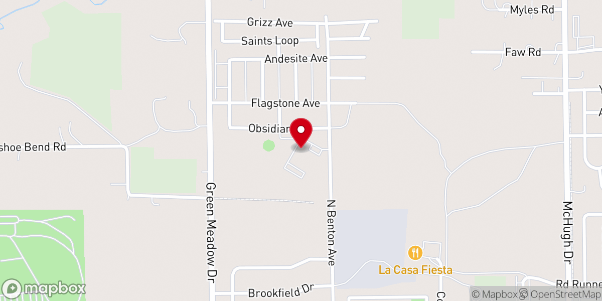 Map showing location of Our Redeemer's Preschool