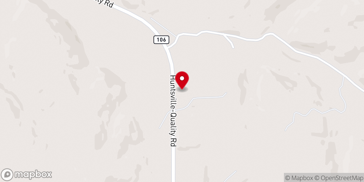 Map showing location of Mt Olivet Baptist Church