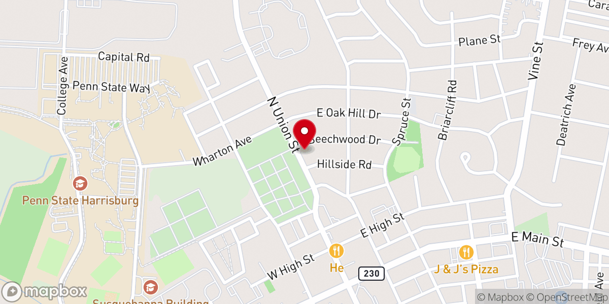 Map showing location of Love in Action 318