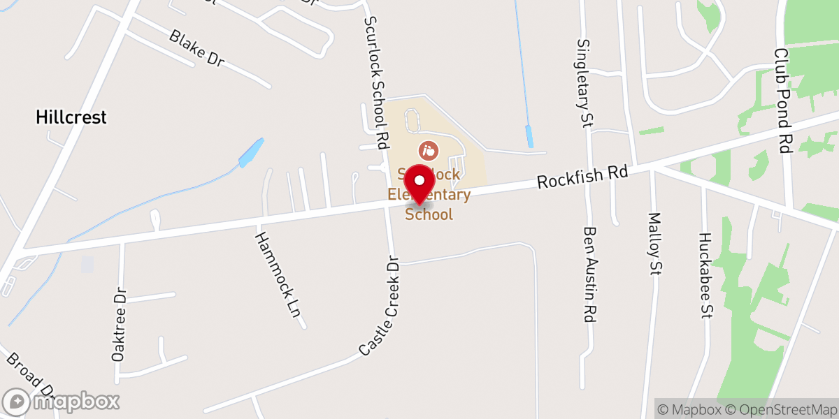 Map showing location of Holy Trinity Church of God