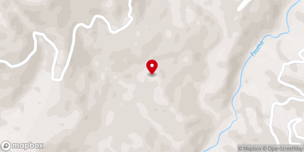 Map showing location of Aghiyilimi Baptist Church
