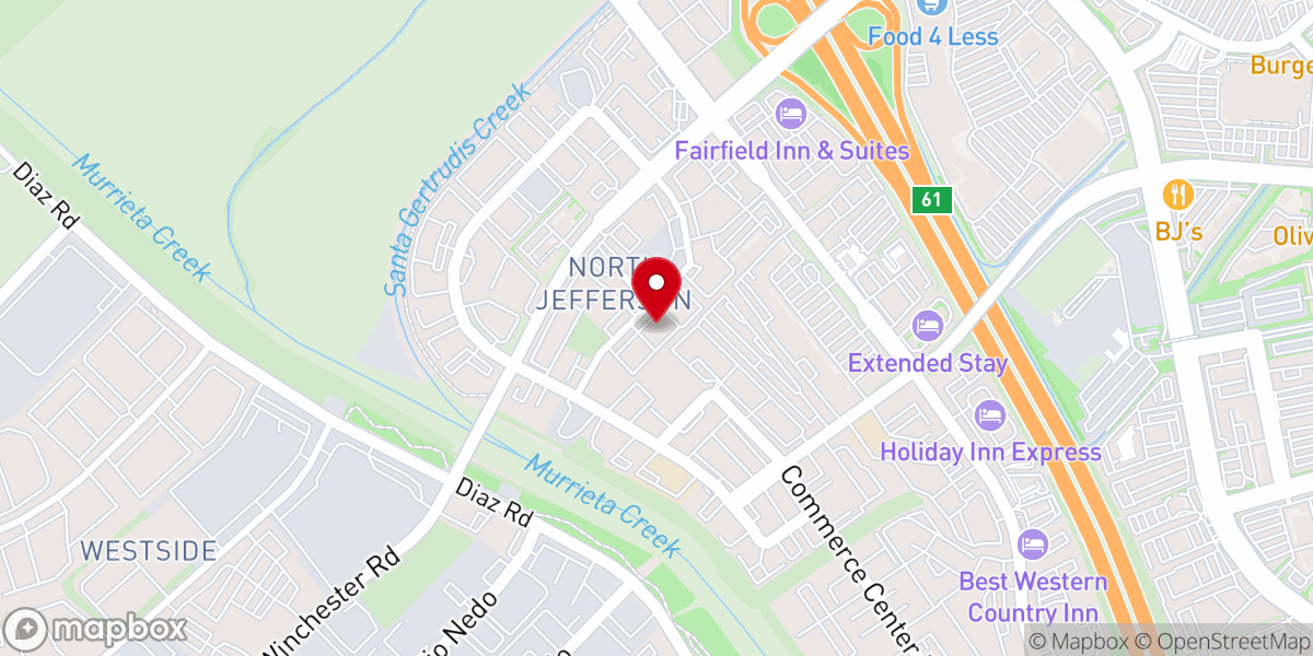Map showing location of Grace Fellowship