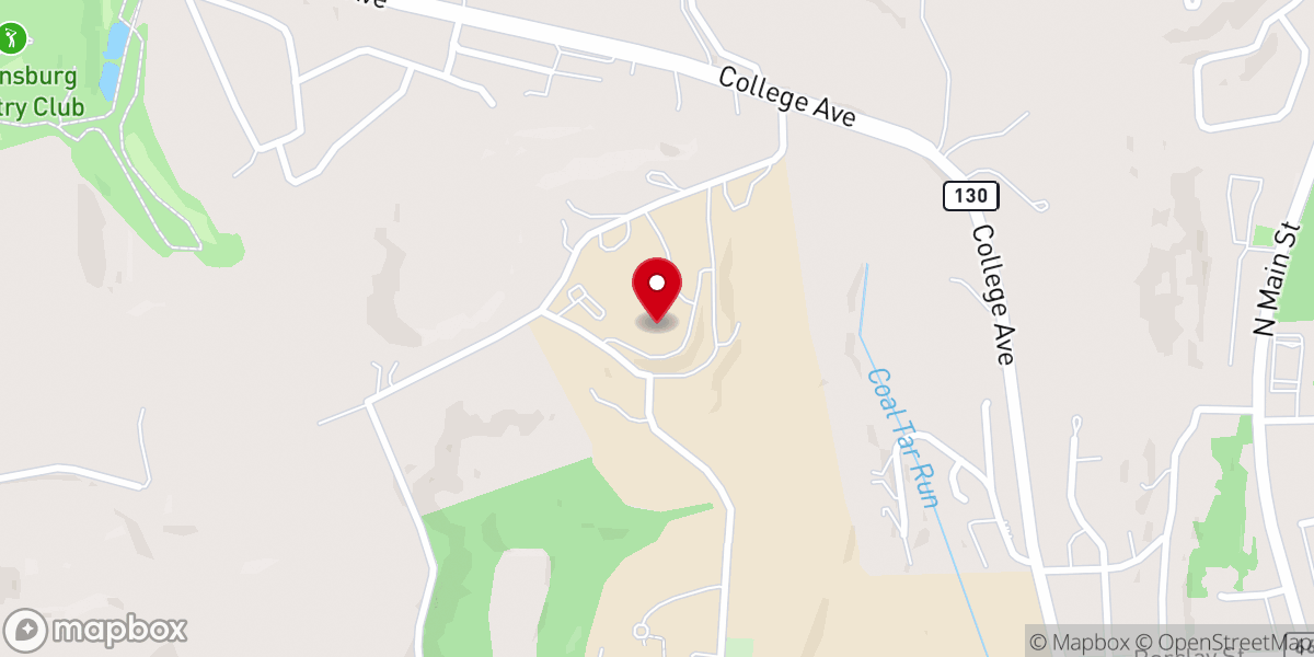 Map showing location of Caritas Christi