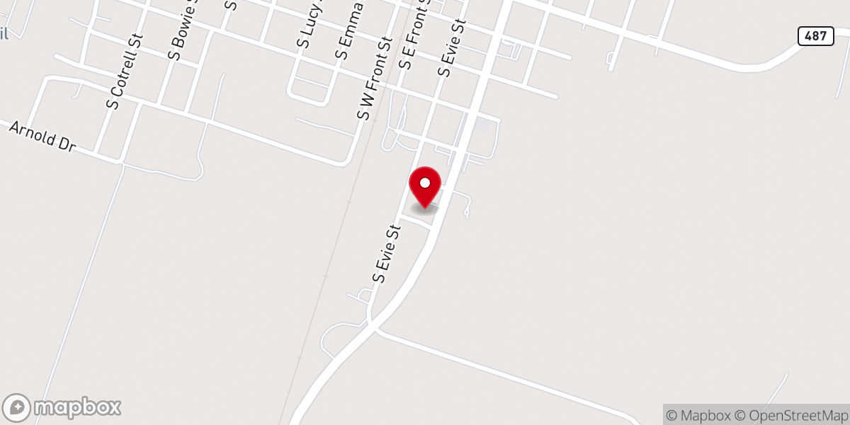 Map showing location of The Dwelling Place