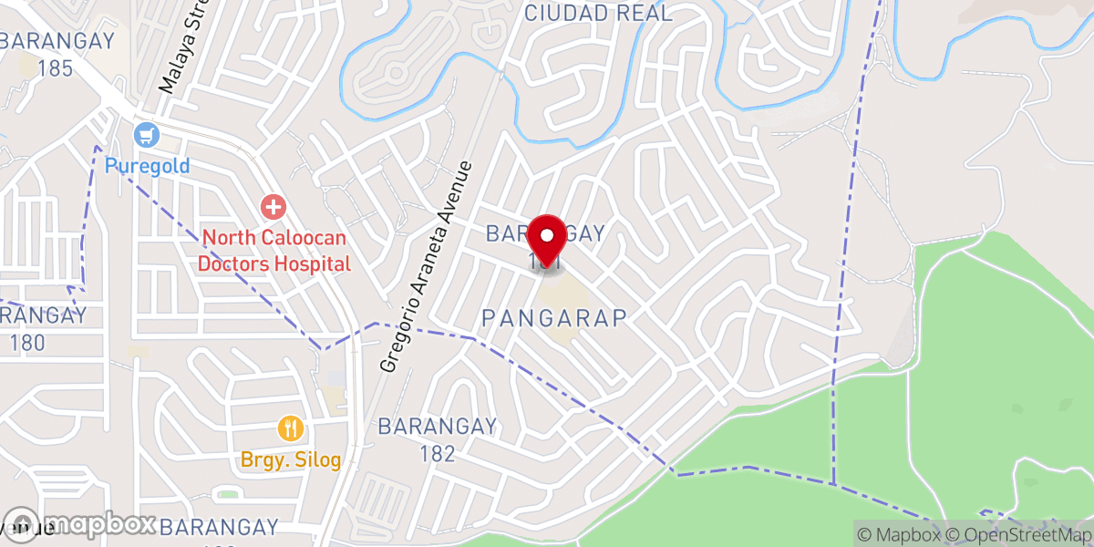 Map showing location of Holy Spirit Parish Church - Pangarap Village, Tala, Caloocan City (Diocese of Novaliches)
