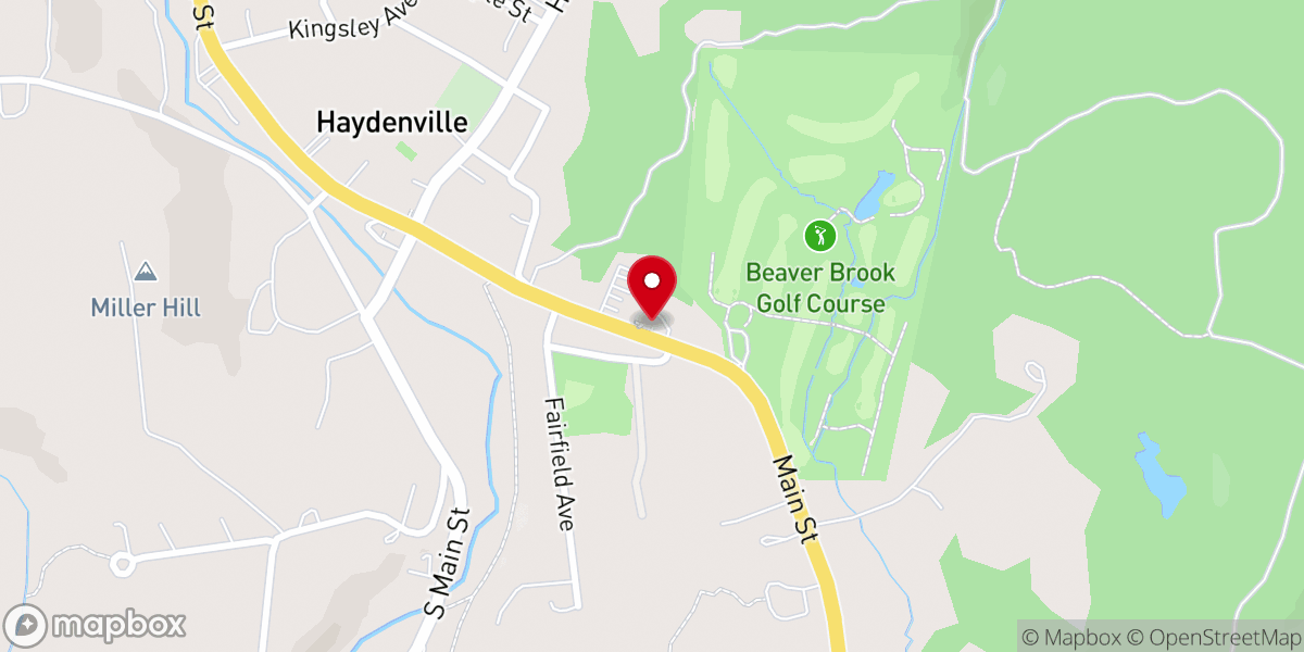 Map showing location of Our Lady of the Hills Parish