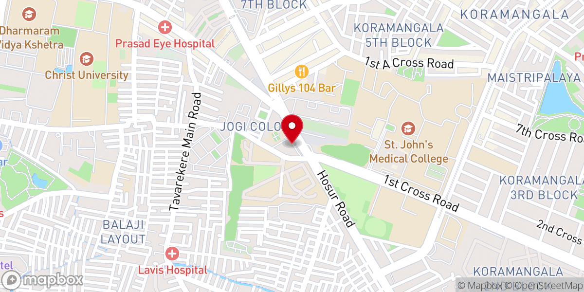 Map showing location of St Anthony's Friary Church