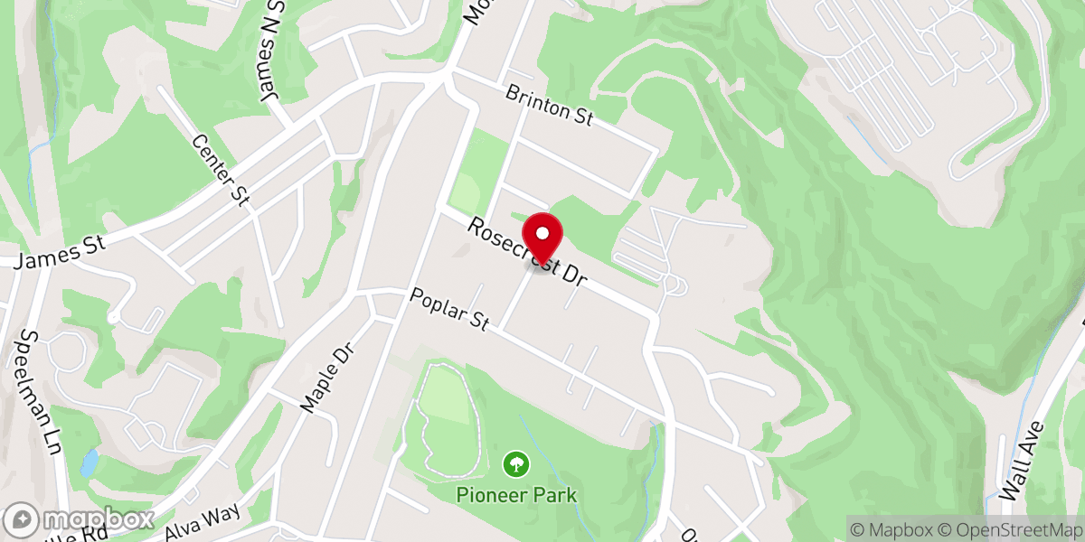 Map showing location of Shoresh David Messianic Congregation