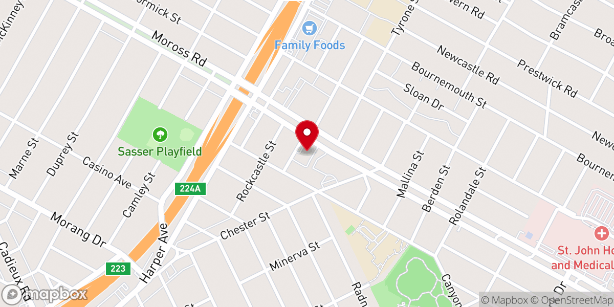 Map showing location of Mt. Pleasant Church