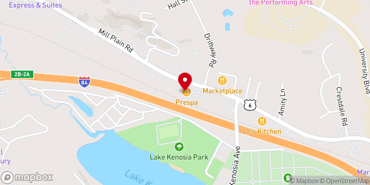 Map showing location of Hat City Church