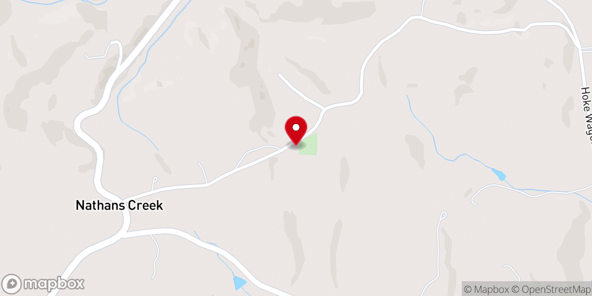 Map showing location of Senter Church