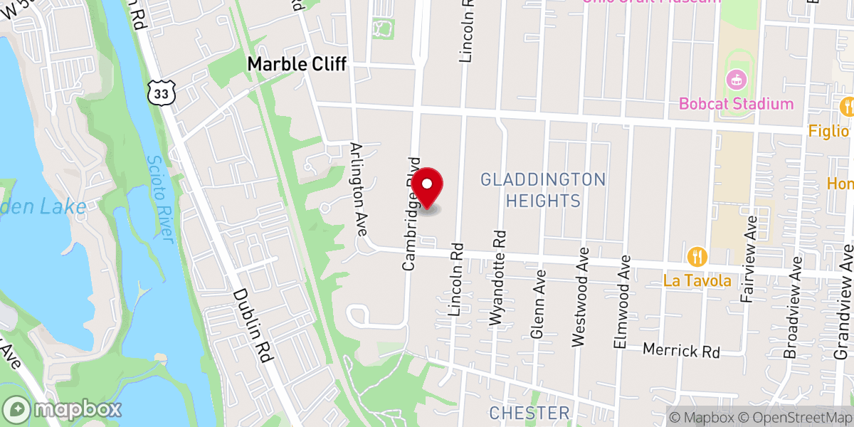 Map showing location of First Community South