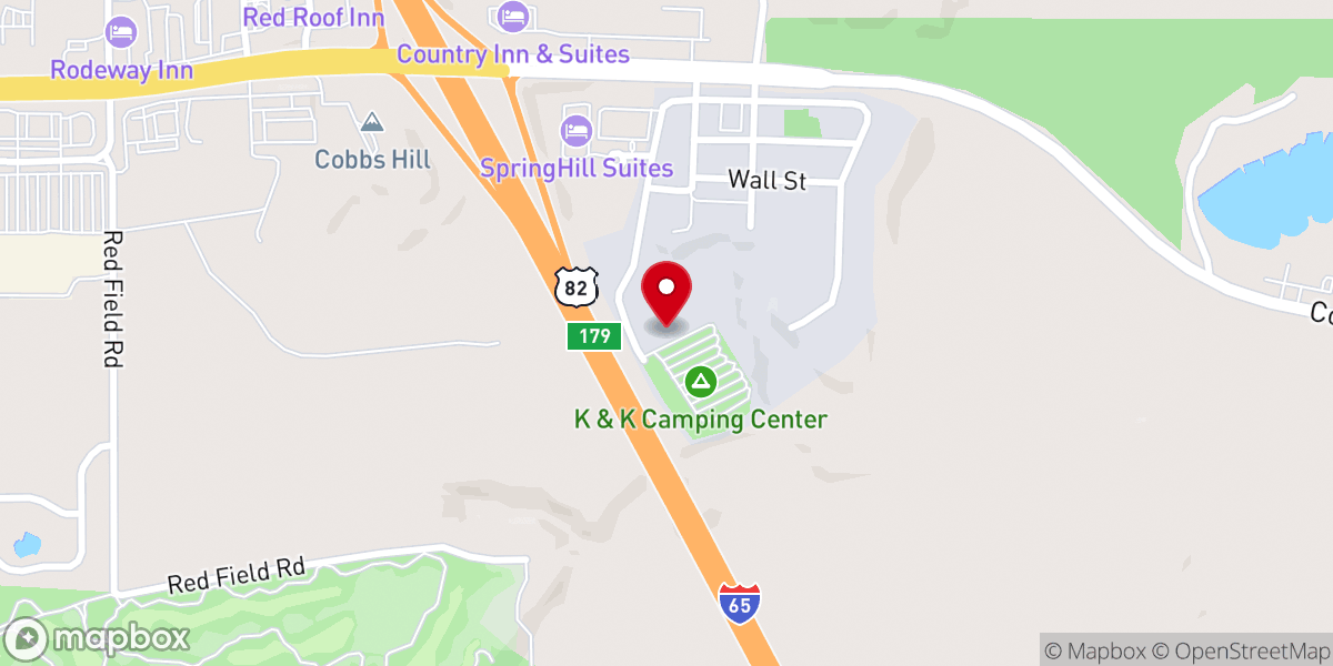 Map showing location of Real Life Church
