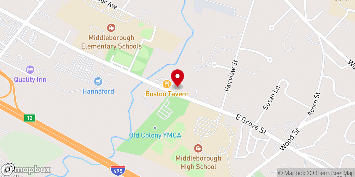 Map showing location of Advent Lutheran Church (ELCA)