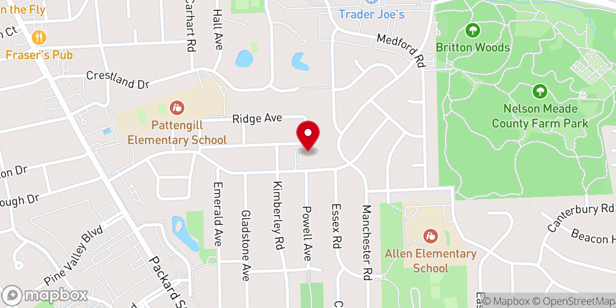 Map showing location of Church of the Good Shepherd