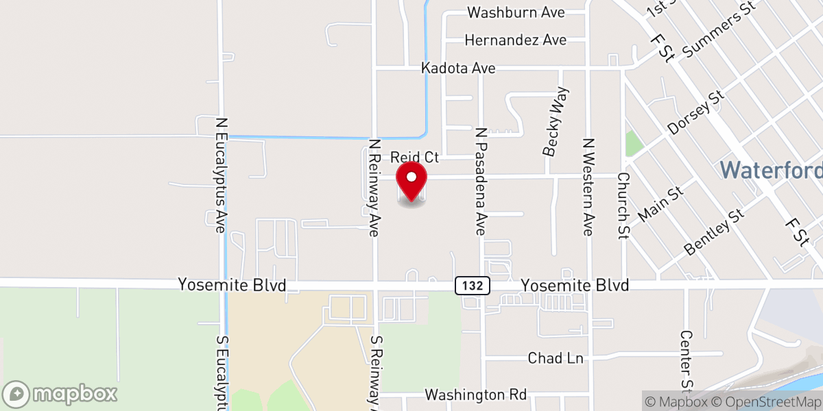 Map showing location of Landmark Missionary Baptist