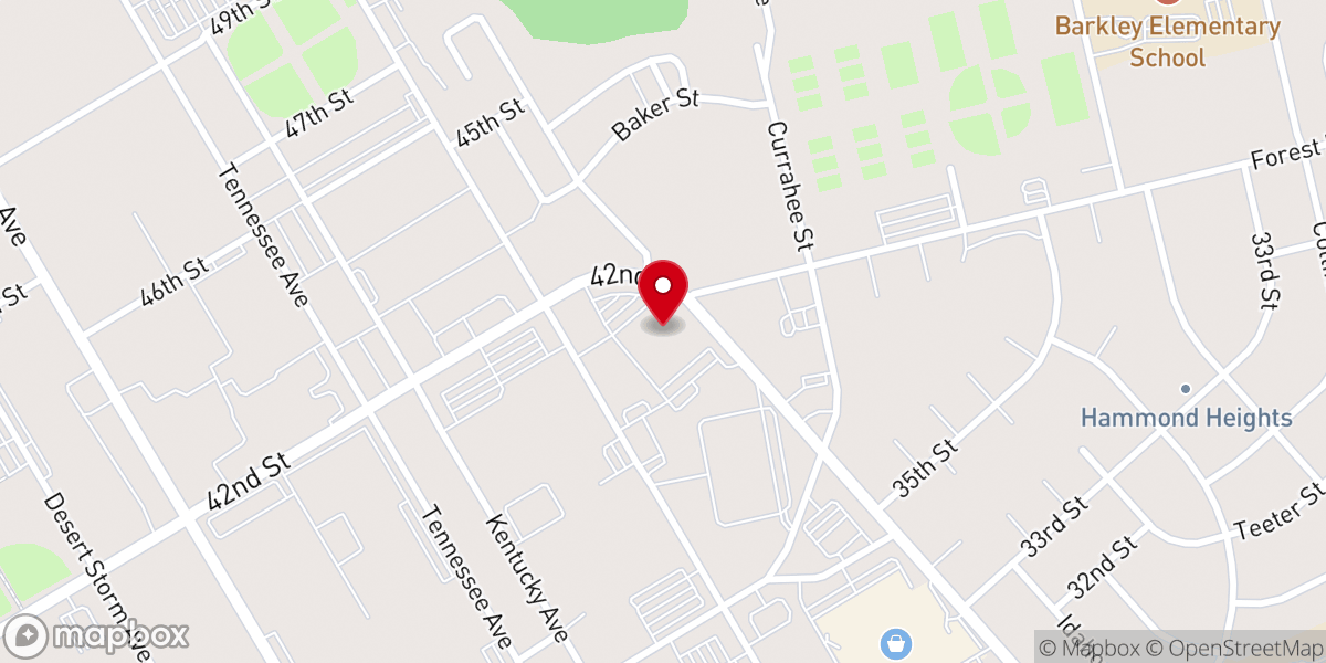 Map showing location of Liberty Chapel