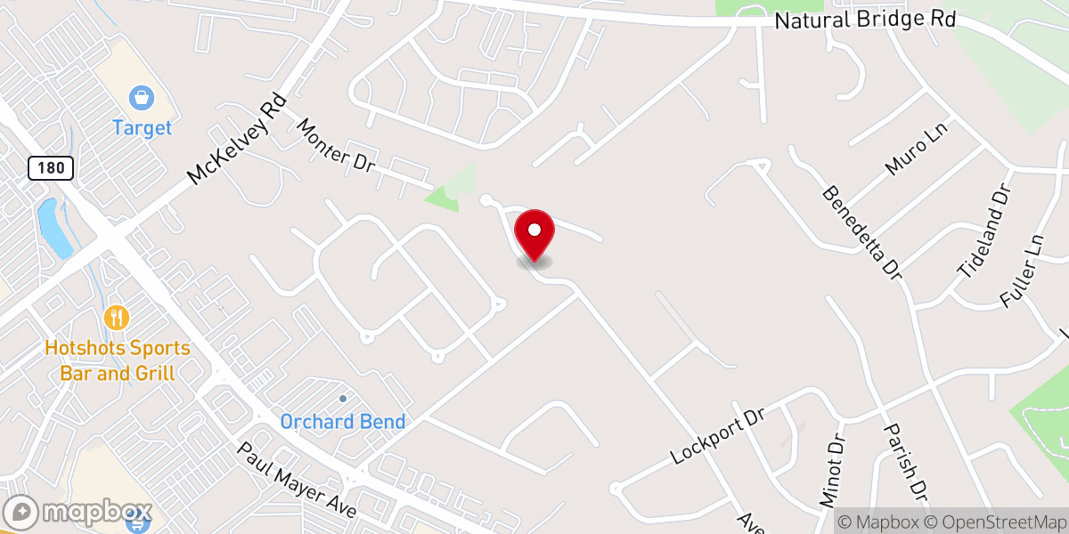 Map showing location of Redeemed Christian Church of God Jesus House for All Natns St Louis