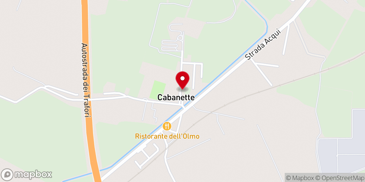 Map showing location of Chiesa dello spirito Santo Cabanette