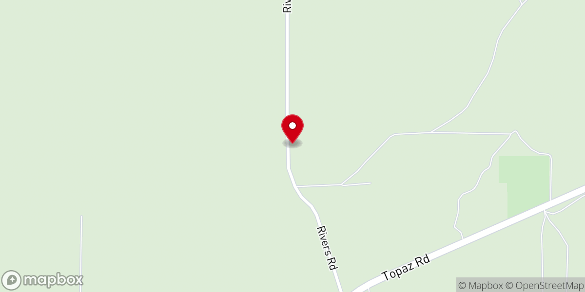 Map showing location of Smith Valley United Methodist Church
