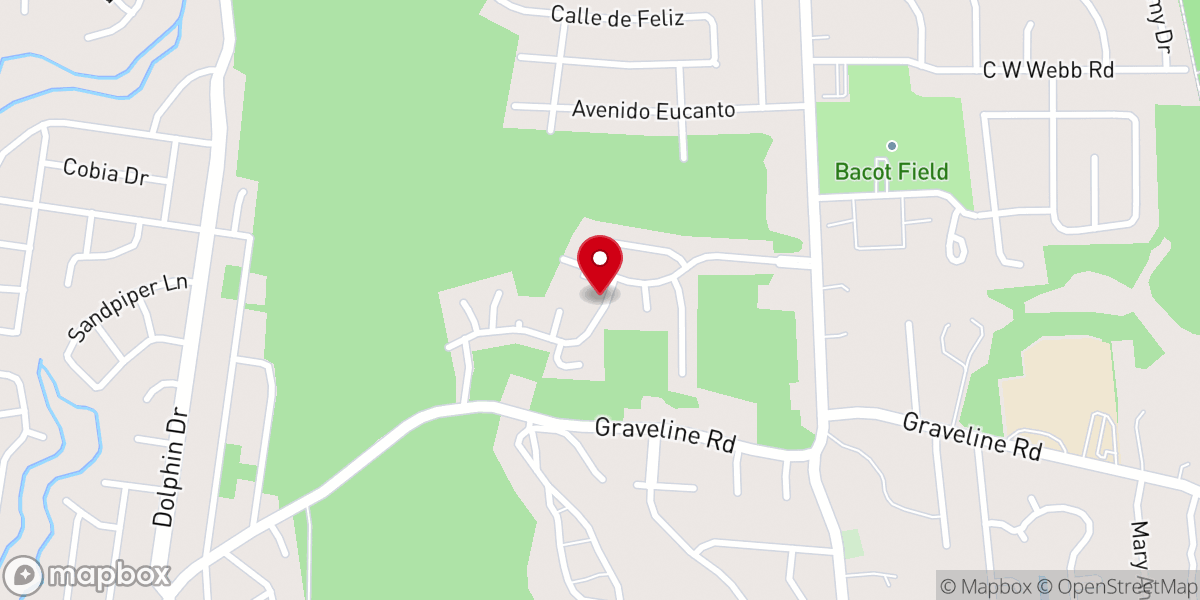 Map showing location of Coast Meadows Mobile Estate
