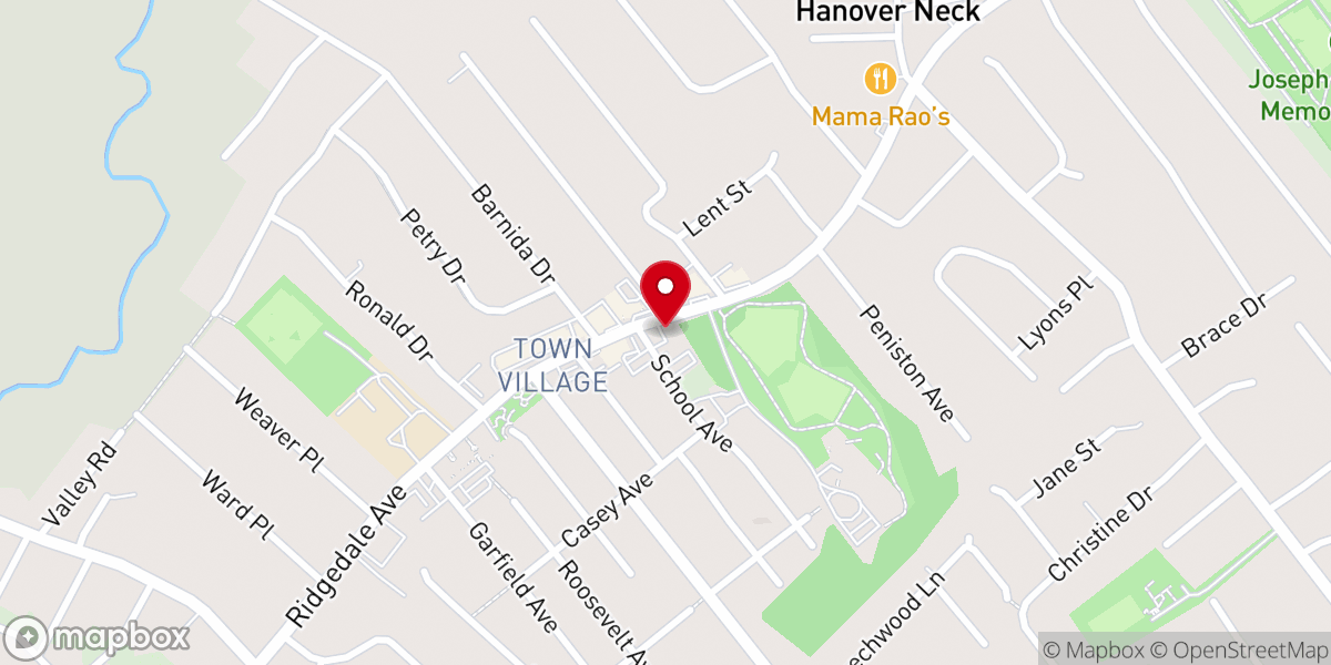 Map showing location of Kitchell Memorial Presbyterian