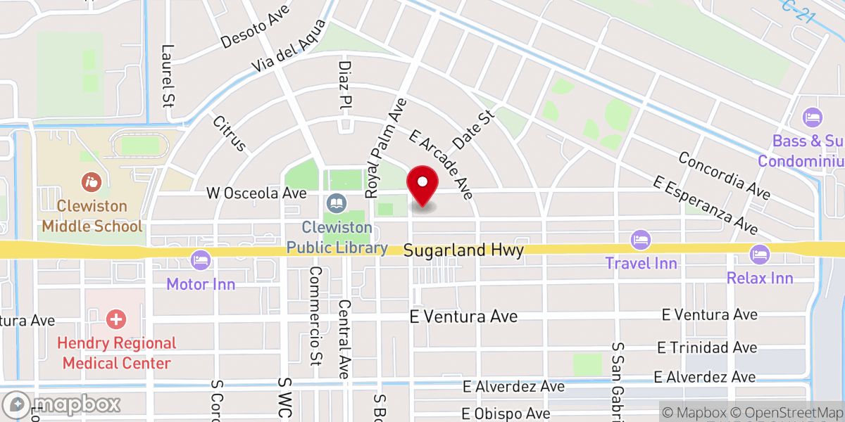 Map showing location of Saint Margarets Catholic Church