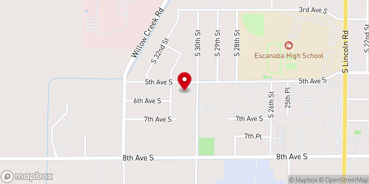 Map showing location of The Salvation Army