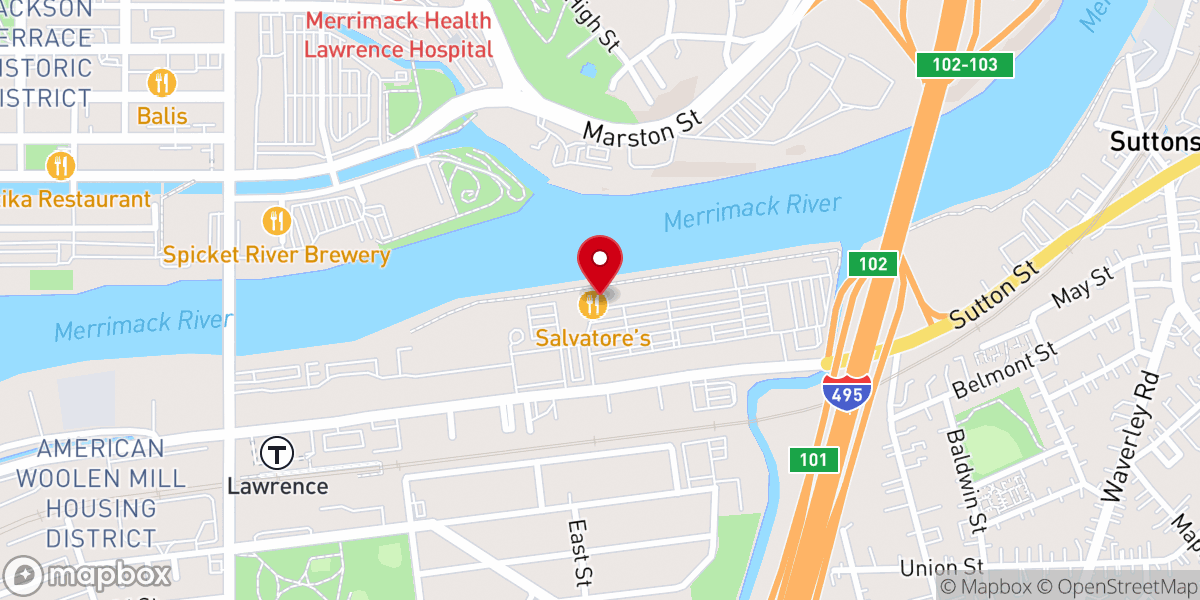 Map showing location of Notre Dame Virtual School