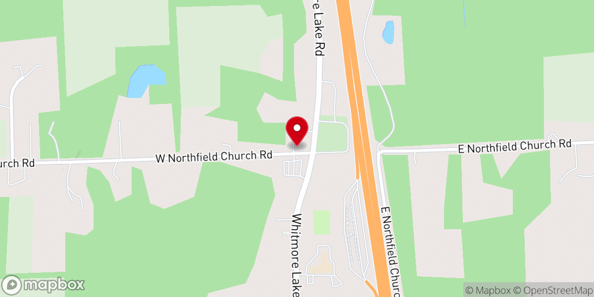 Map showing location of Old St. Patrick Catholic Church