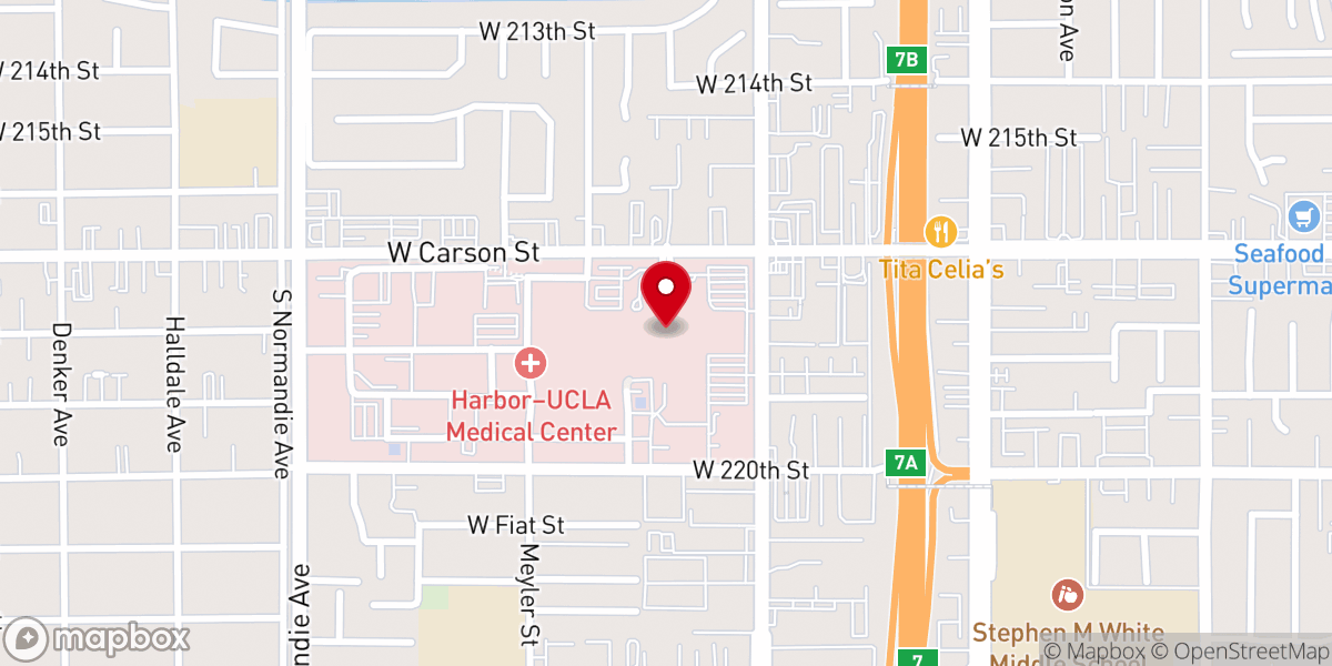 Map showing location of Holy Trinity Ukrainian Orthodox Church