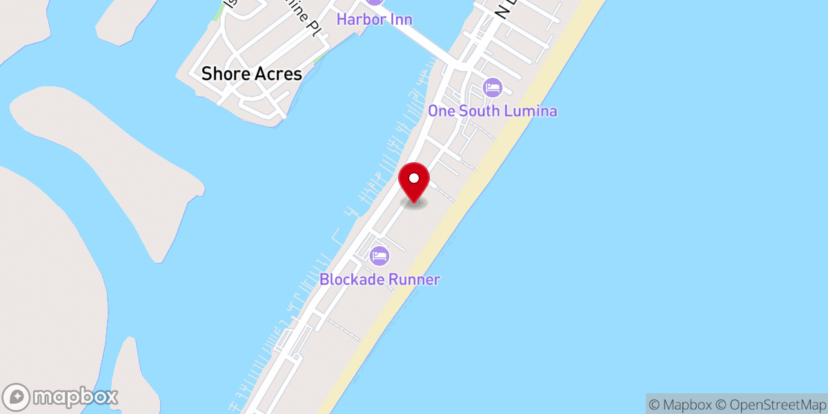 Map showing location of St. Therese Catholic Church