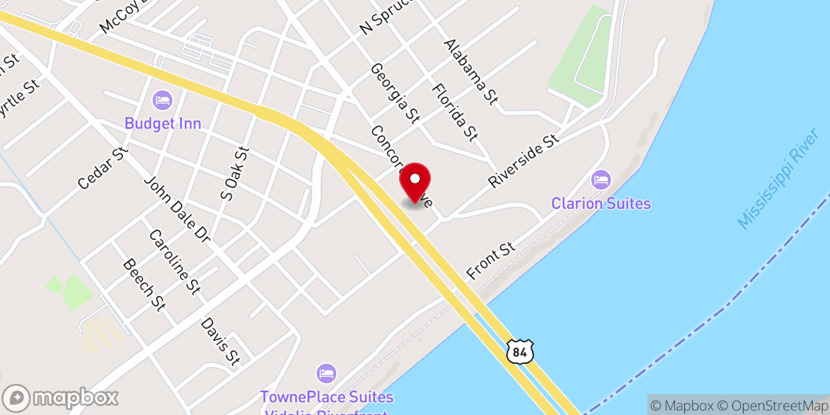 Map showing location of River Park Realty