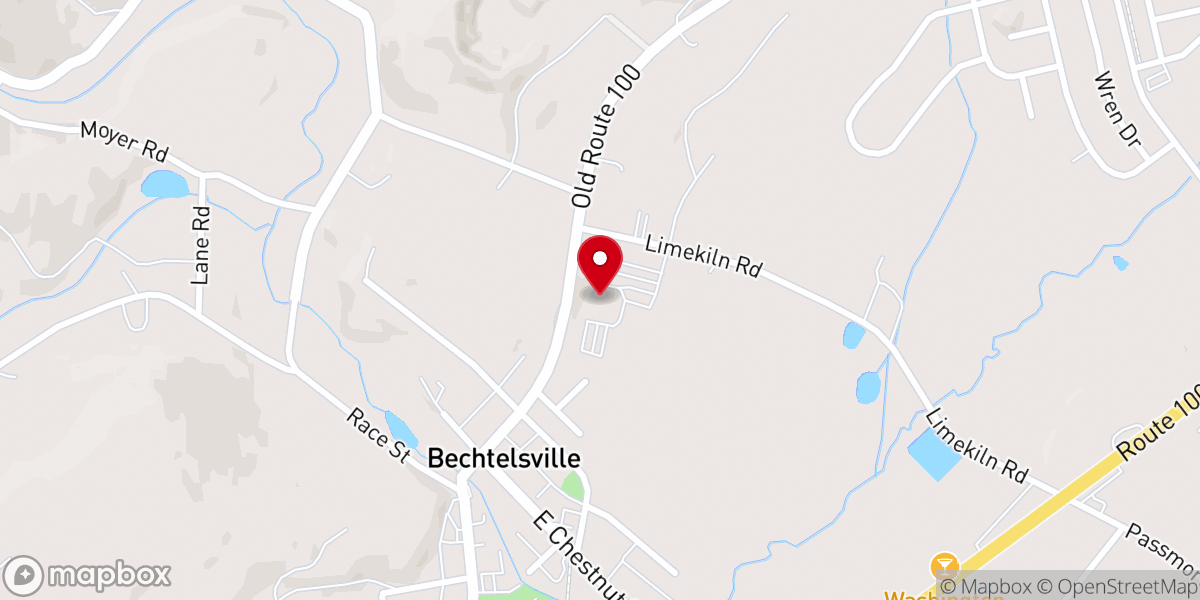 Map showing location of mstar church