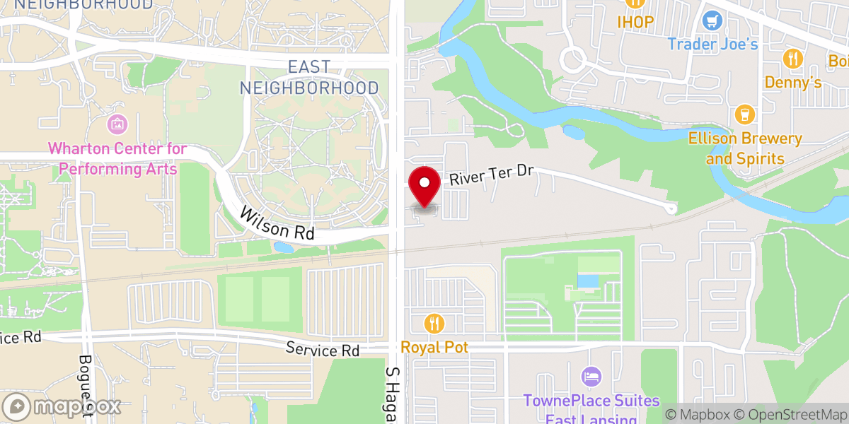 Map showing location of Work of Christ Community