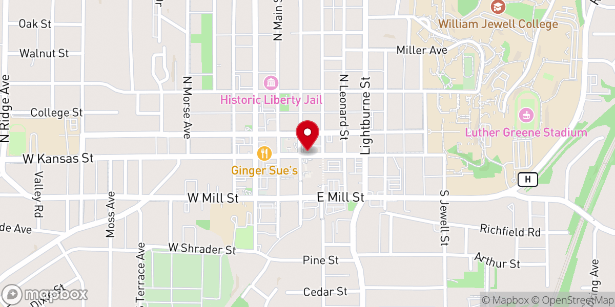 Map showing location of Northland Pentecostal Church-God