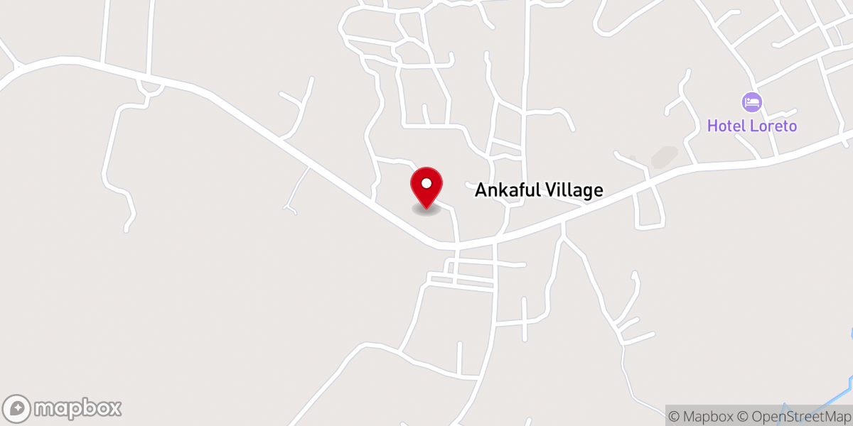 Map showing location of Presbyterian Church Ghana, Ascension Congregation, Ankaful