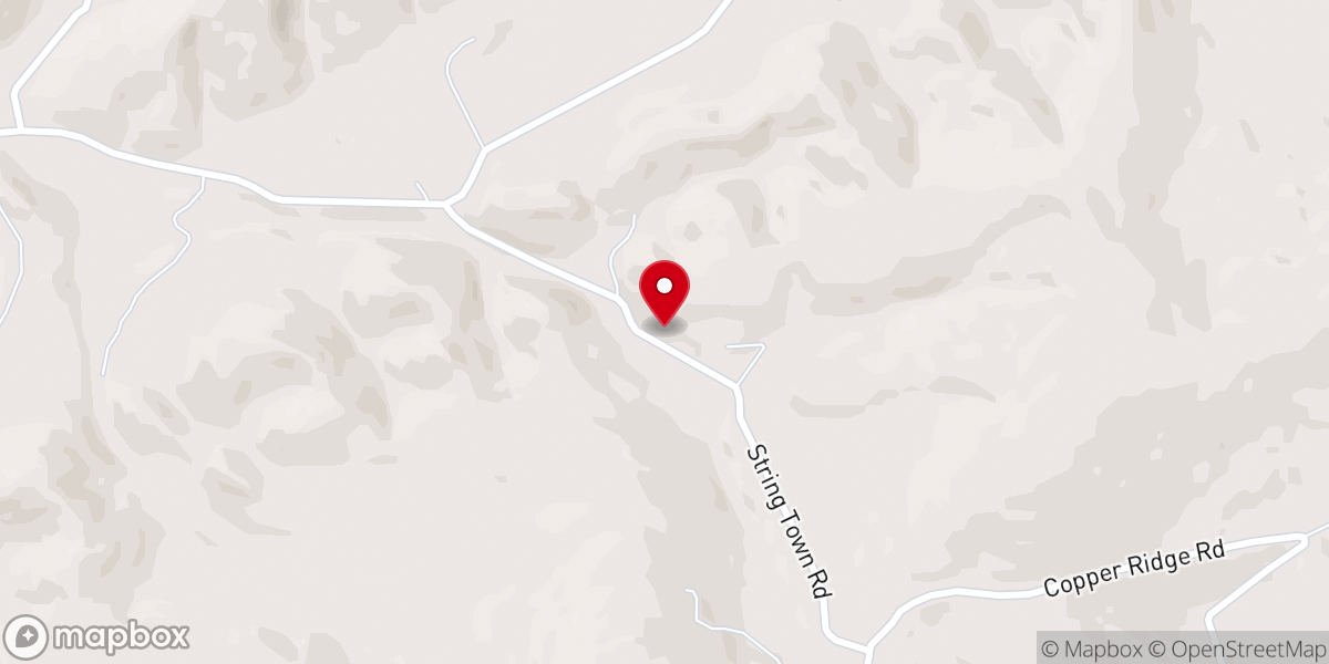 Map showing location of Grassy Springs Baptist Church