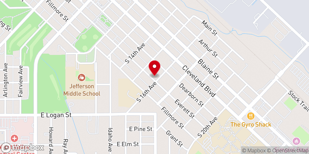 Map showing location of Iglesia Santa Pentecostés Nueva Jerusalem