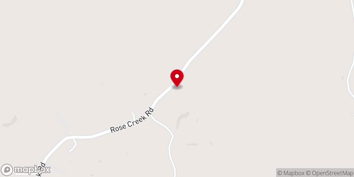 Map showing location of Piney Grove Church of God