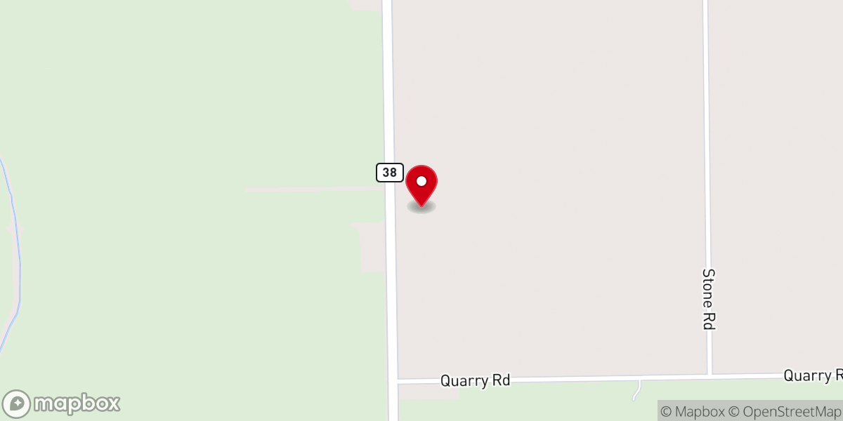Map showing location of Grace Fellowship Church