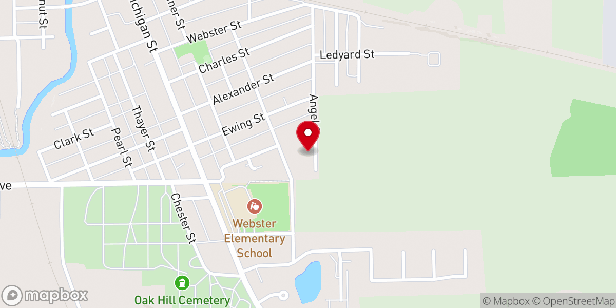 Map showing location of Houseman Larry