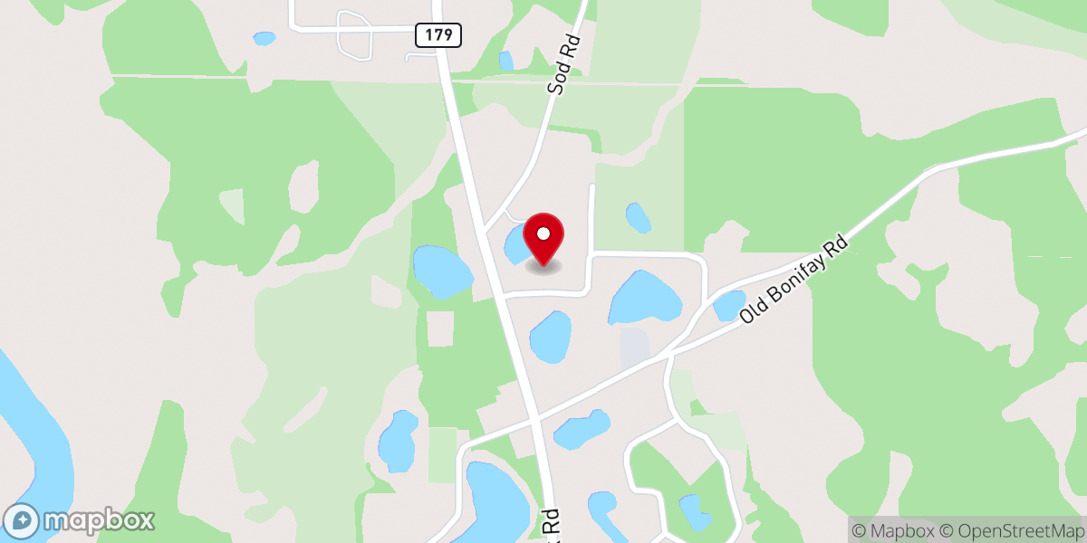 Map showing location of Church of Jesus Christ